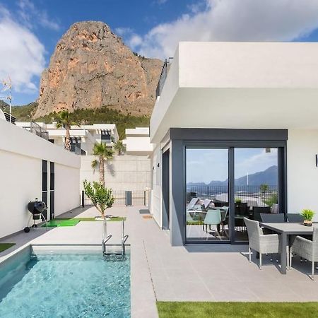 Casa Con Piscina Privada Polop Villa Eksteriør bilde