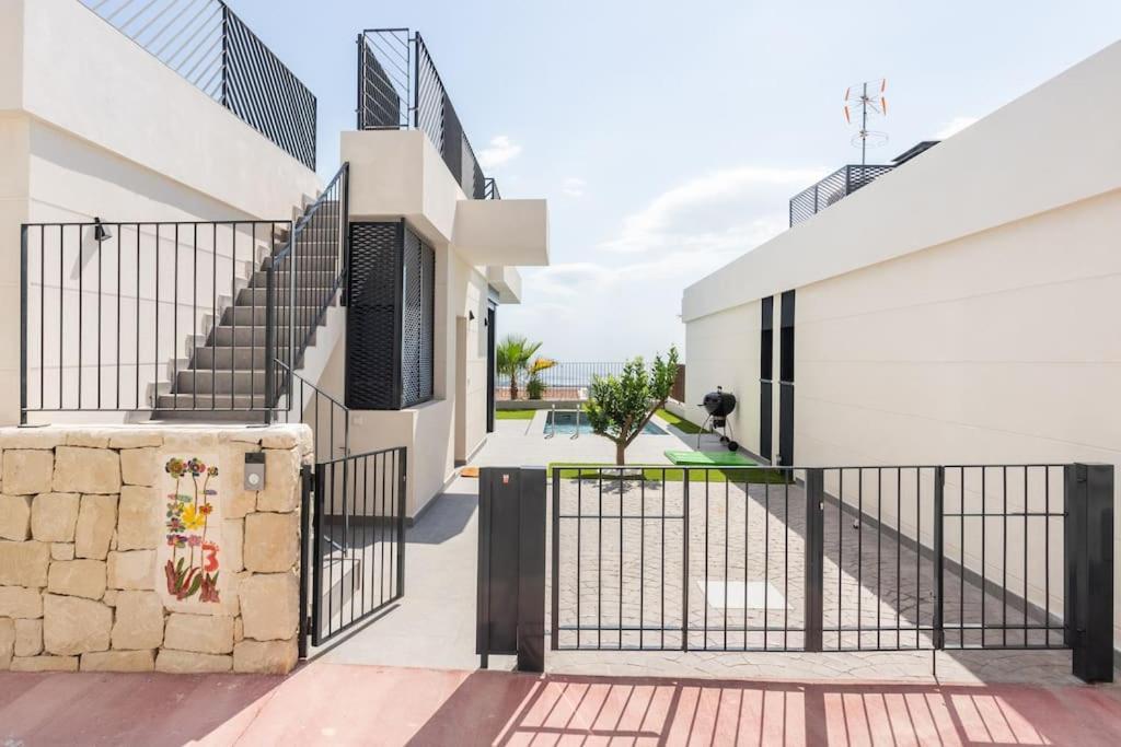 Casa Con Piscina Privada Polop Villa Eksteriør bilde
