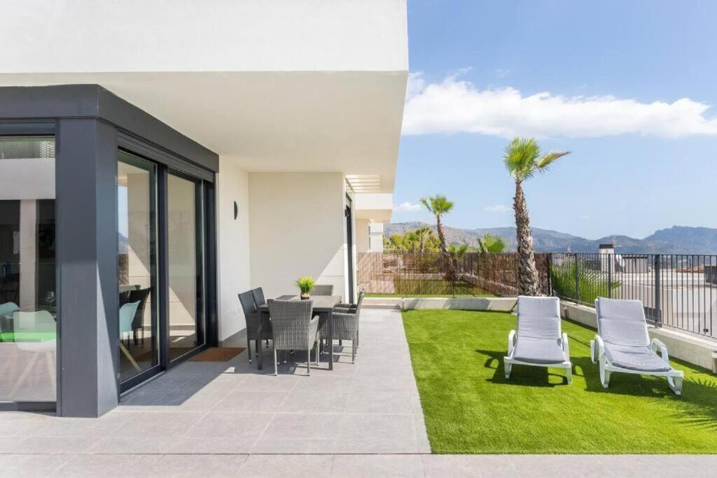 Casa Con Piscina Privada Polop Villa Eksteriør bilde