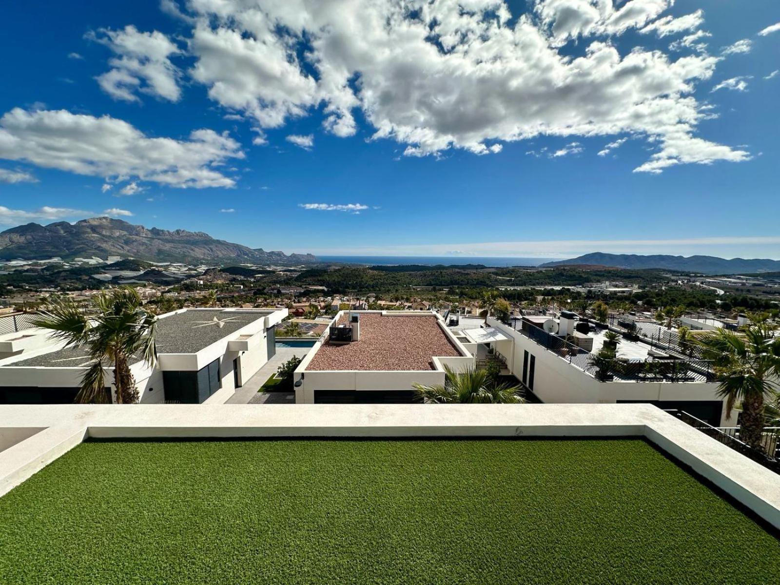 Casa Con Piscina Privada Polop Villa Eksteriør bilde