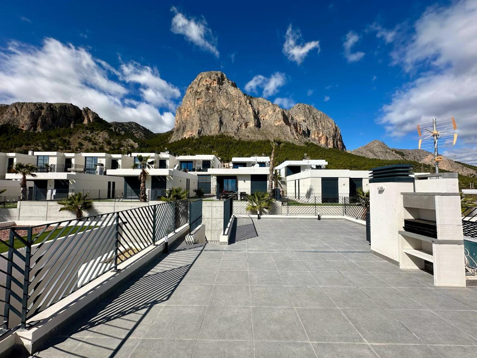 Casa Con Piscina Privada Polop Villa Eksteriør bilde